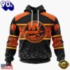 NHL New York Islanders Halloween Design Personalized Hoodie, T Shirt, Sweatshirt, Trending NHL 3D Tee