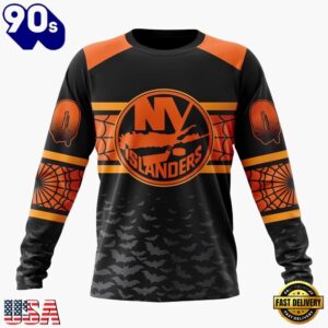 NHL New York Islanders Halloween Design Personalized Hoodie, T Shirt, Sweatshirt, Trending NHL 3D Tee Nhl New York Islanders Halloween Design Personalized Hoodie T Shirt Sweatshirt 2