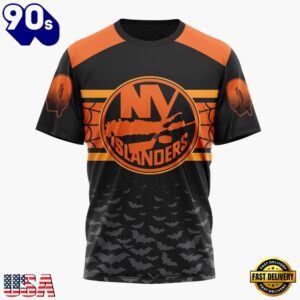 NHL New York Islanders Halloween Design Personalized Hoodie, T Shirt, Sweatshirt, Trending NHL 3D Tee Nhl New York Islanders Halloween Design Personalized Hoodie T Shirt Sweatshirt 3