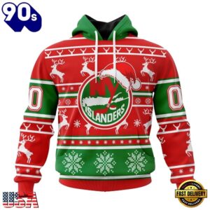 NHL New York Islanders Specialized Unisex Christmas Is Coming Hoodie, T Shirt , Trending NHL 3D Tee Nhl New York Islanders Specialized Unisex Christmas IS Coming Hoodie T Shirt 1