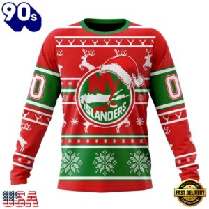 NHL New York Islanders Specialized Unisex Christmas Is Coming Hoodie, T Shirt , Trending NHL 3D Tee Nhl New York Islanders Specialized Unisex Christmas IS Coming Hoodie T Shirt 3