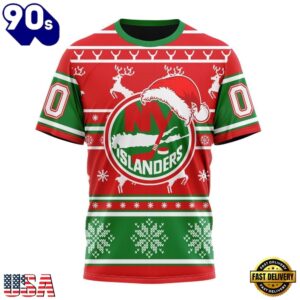 NHL New York Islanders Specialized Unisex Christmas Is Coming Hoodie, T Shirt , Trending NHL 3D Tee Nhl New York Islanders Specialized Unisex Christmas IS Coming Hoodie T Shirt 4