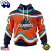 NHL New York Islanders Specialized Unisex Kits With Retro Concepts Hoodie, T Shirt , Trending NHL 3D Tee