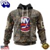 NHL New York Islanders Specialized Unisex Vest Kits With Realtree Camo Hoodie, T Shirt, Trending NHL 3D Tee