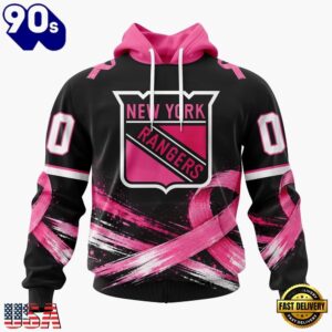NHL New York Rangers 2026 Hockey Pink Fights Breast Cancer Design Hoodie, TShirt, Sweatshirt, Trending NHL 3D Tee Nhl New York Rangers 2026 Hockey Pink Fights Breast Cancer Design Hoodie Tshirt Sweatshirt 1