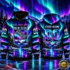 NHL New York Rangers Special Design With Northern Lights 2026 Hoodie Shirt, Trending NHL 3D Tee