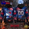 NHL New York Rangers Special Halloween 2026 Design Hoodie Shirt, Trending NHL 3D Tee