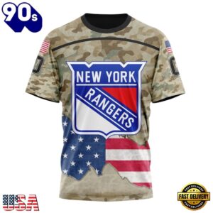 NHL New York Rangers Specialized Kits For United State With Camo Color Hoodie, T Shirt , Trending NHL 3D Tee Nhl New York Rangers Specialized Kits For United State With Camo Color Hoodie T Shirt 4