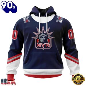 NHL New York Rangers Specialized Unisex Kits With Retro Concepts Hoodie, T Shirt , Trending NHL 3D Tee Nhl New York Rangers Specialized Unisex Kits With Retro Concepts Hoodie T Shirt 1
