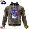 NHL New York Rangers Specialized Unisex Vest Kits With Realtree Camo Hoodie, T Shirt, Trending NHL 3D Tee