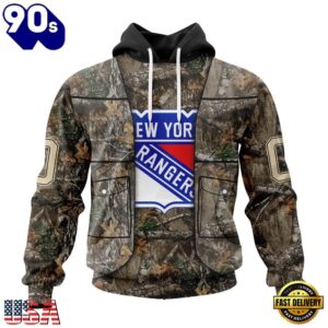 NHL New York Rangers Specialized Unisex Vest Kits With Realtree Camo Hoodie, T Shirt, Trending NHL 3D Tee Nhl New York Rangers Specialized Unisex Vest Kits With Realtree Camo Hoodie T Shirt 1