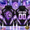 NHL Ottawa Senators 2026 Hockey Fights Cancer Personalized Hoodie Shirt, Trending NHL 3D Tee