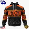 NHL Ottawa Senators Halloween Design Personalized Hoodie, T Shirt, Sweatshirt, Trending NHL 3D Tee