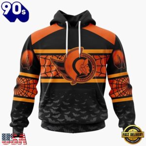 NHL Ottawa Senators Halloween Design Personalized Hoodie, T Shirt, Sweatshirt, Trending NHL 3D Tee Nhl Ottawa Senators Halloween Design Personalized Hoodie T Shirt Sweatshirt 1