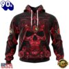 NHL Ottawa Senators Special Design Halloween With Skull Art Hoodie, T Shirt , Trending NHL 3D Tee