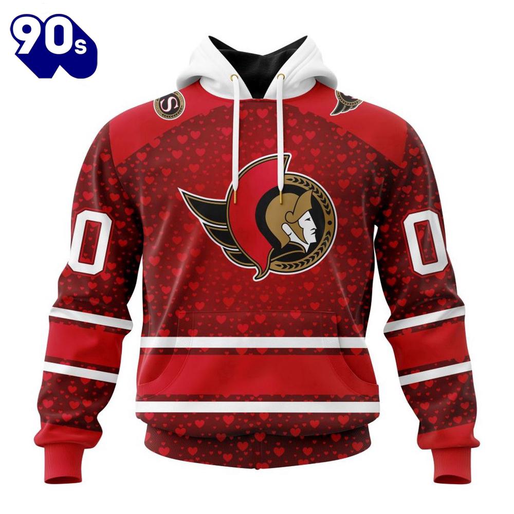 NHL Ottawa Senators Special Gift For Valentines Day All Over Print Shirt NHL Ottawa Senators Special Gift For Valentines Day All Over Print Shirt