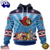 NHL Ottawa Senators Special Paw Patrol Kits Hoodie, T Shirt , Trending NHL 3D Tee