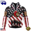 NHL Ottawa Senators Specialized Kits For Honor USS Military Hoodie, T Shirt , Trending NHL 3D Tee