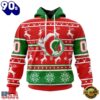 NHL Ottawa Senators Specialized Unisex Christmas Is Coming Hoodie, T Shirt , Trending NHL 3D Tee