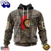 NHL Ottawa Senators Specialized Unisex Vest Kits With Realtree Camo Hoodie, T Shirt, Trending NHL 3D Tee