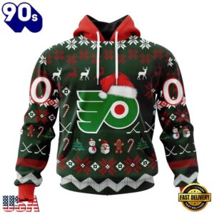 NHL Philadelphia Flyers Hockey Christmas Is Coming 2026 Hoodie, T Shirt , Trending NHL 3D Tee Nhl Philadelphia Flyers Hockey Christmas IS Coming 2026 Hoodie T Shirt 1