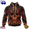 NHL Philadelphia Flyers Special Design Halloween With Skull Art Hoodie, T Shirt , Trending NHL 3D Tee
