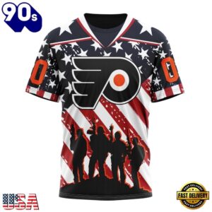 NHL Philadelphia Flyers Specialized Kits For Honor USS Military Hoodie, T Shirt , Trending NHL 3D Tee Nhl Philadelphia Flyers Specialized Kits For Honor Uss Military Hoodie T Shirt 4