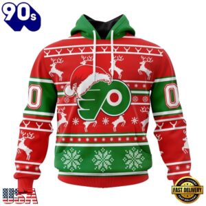 NHL Philadelphia Flyers Specialized Unisex Christmas Is Coming Hoodie, T Shirt , Trending NHL 3D Tee Nhl Philadelphia Flyers Specialized Unisex Christmas IS Coming Hoodie T Shirt 1