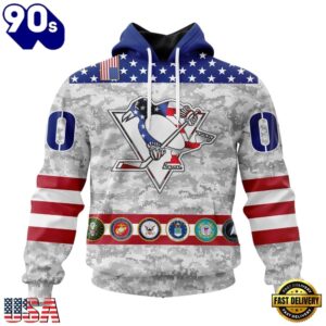 NHL Pittsburgh Penguins Armed Forces Appreciation Design Hoodie, T Shirt, Trending NHL 3D Tee Nhl Pittsburgh Penguins Armed Forces Appreciation Design Hoodie T Shirt 1