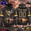 NHL Pittsburgh Penguins Military Appreciation Design Personalized Hoodie, Trending NHL 3D Tee