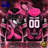 NHL Pittsburgh Penguins Pink Fights Breast Cancer 2026 Personalized Hoodie Shirt, Trending NHL 3D Tee