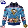 NHL Pittsburgh Penguins Special Paw Patrol Kits Hoodie, T Shirt , Trending NHL 3D Tee