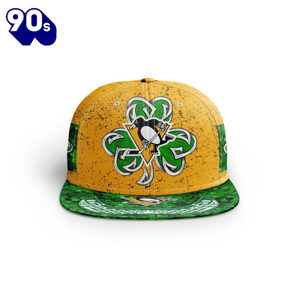 NHL Pittsburgh Penguins Special Snapback Design For St.Patrick’s Day NHL Pittsburgh Penguins Special Snapback Design For St.Patrick’s Day