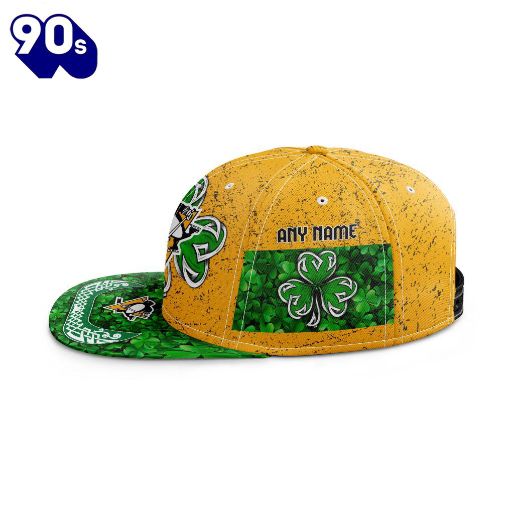 NHL Pittsburgh Penguins Special Snapback Design For St.Patrick’s Day NHL Pittsburgh Penguins Special Snapback Design For St.Patrick’s Day