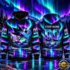 NHL San Jose Sharks Special Design With Northern Lights 2026 Hoodie Shirt, Trending NHL 3D Tee