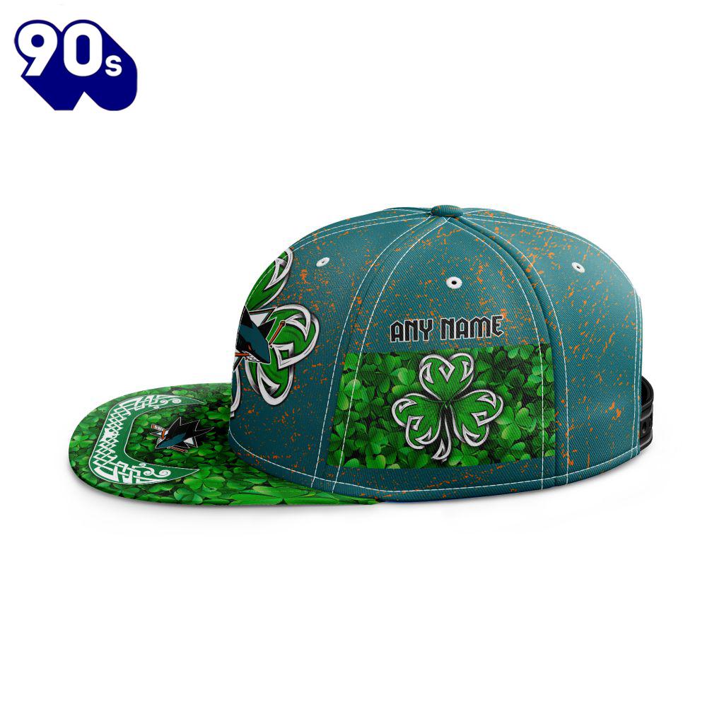 NHL San Jose Sharks Special Snapback Design For St.Patrick’s Day NHL San Jose Sharks Special Snapback Design For St.Patrick’s Day