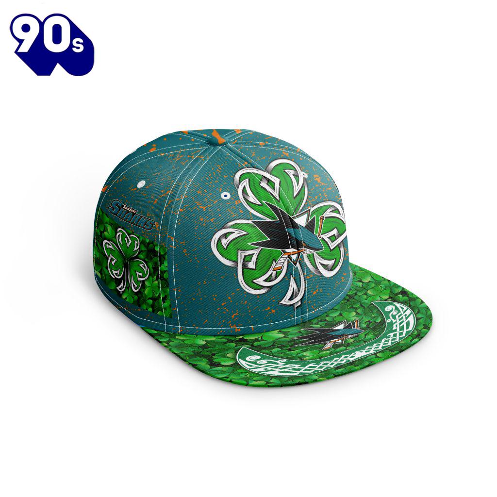 NHL San Jose Sharks Special Snapback Design For St.Patrick’s Day NHL San Jose Sharks Special Snapback Design For St.Patrick’s Day