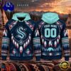NHL Seattle Kraken 2026 Native American Heritage Design Hoodie Shirt, Trending NHL 3D Tee