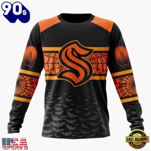NHL Seattle Kraken Halloween Design Personalized Hoodie, T Shirt, Sweatshirt, Trending NHL 3D Tee 1 NHL Seattle Kraken Halloween Design Personalized Hoodie, T Shirt, Sweatshirt, Trending NHL 3D Tee Nhl Seattle Kraken Halloween Design Personalized Hoodie T Shirt Sweatshirt 2