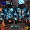 NHL Seattle Kraken Special Halloween 2026 Design Hoodie Shirt, Trending NHL 3D Tee