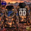 NHL St. Louis Blues 2026 Personalized Hunting Camo Design Hoodie, Trending NHL 3D Tee