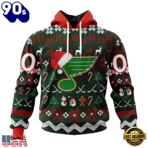 NHL St. Louis Blues Hockey Christmas Is Coming 2026 Hoodie, T Shirt , Trending NHL 3D Tee Nhl ST Louis Blues Hockey Christmas IS Coming 2026 Hoodie T Shirt 1