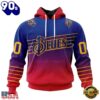 NHL St. Louis Blues Special Retro Gradient Design Hoodie, T Shirt, Trending NHL 3D Tee