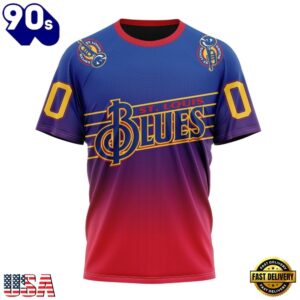 NHL St. Louis Blues Special Retro Gradient Design Hoodie, T Shirt, Trending NHL 3D Tee Nhl ST Louis Blues Special Retro Gradient Design Hoodie T Shirt 4