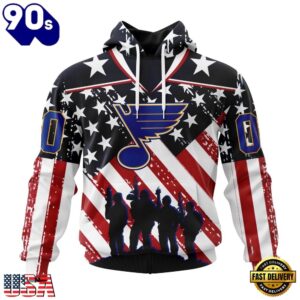 NHL St. Louis Blues Specialized Kits For Honor USS Military Hoodie, T Shirt , Trending NHL 3D Tee Nhl ST Louis Blues Specialized Kits For Honor Uss Military Hoodie T Shirt 1