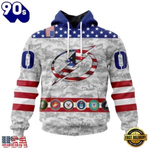NHL Tampa Bay Lightning Armed Forces Appreciation Design Hoodie, T Shirt, Trending NHL 3D Tee Nhl Tampa Bay Lightning Armed Forces Appreciation Design Hoodie T Shirt 1