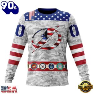 NHL Tampa Bay Lightning Armed Forces Appreciation Design Hoodie, T Shirt, Trending NHL 3D Tee Nhl Tampa Bay Lightning Armed Forces Appreciation Design Hoodie T Shirt 3