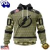 NHL Tampa Bay Lightning Special Camo Military Appreciation Hoodie, T Shirt , Trending NHL 3D Tee