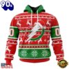 NHL Tampa Bay Lightning Specialized Unisex Christmas Is Coming Hoodie, T Shirt , Trending NHL 3D Tee
