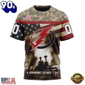 NHL Tampa Bay Lightning Specialized Unisex Kits Remember Pearl Harbor Hoodie, T Shirt , Trending NHL 3D Tee Nhl Tampa Bay Lightning Specialized Unisex Kits Remember Pearl Harbor Hoodie T Shirt 4